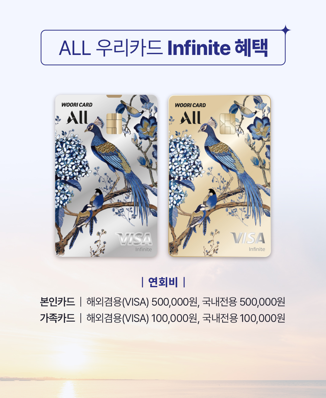 카드 디자인 및 연회비